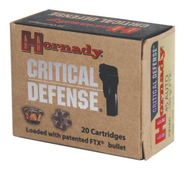 Hornady Critical Defense 45 ACP