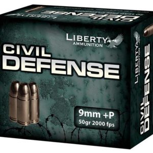 Liberty Ammo Civil Defense 9mm 50gr