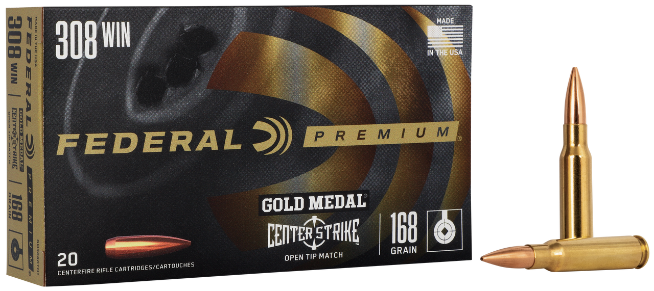 Federal Ammo Gold Medal Premium 308 Win