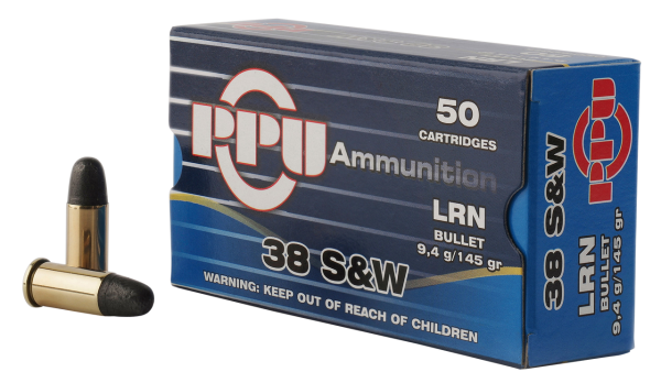 PPU Handgun Defense 38 S&W 145gr