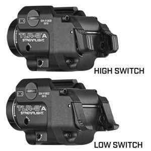 Streamlight TLR-7A with Rear Switch Options and IWI Logo