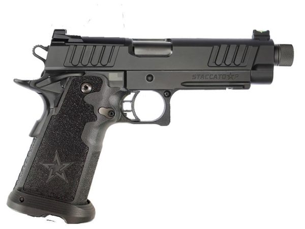 Staccato P Dawson Precision® Optic 9x19 Steel Frame DLC Threaded Barrel