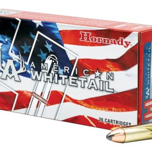 Hornady American Whitetail 450 Bushmaster Ammo 245 Grain Hornady Interlock Jacketed Soft Point 500round for sale