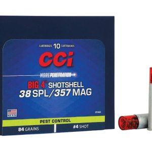 CCI Big 4 Shotshell 38 Special Ammo 84 Grain Lead Shot 200 rounds for sale